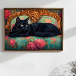 Wallity TUN125-L Pintura Decorativa Enmarcada de MDF Multicolor
